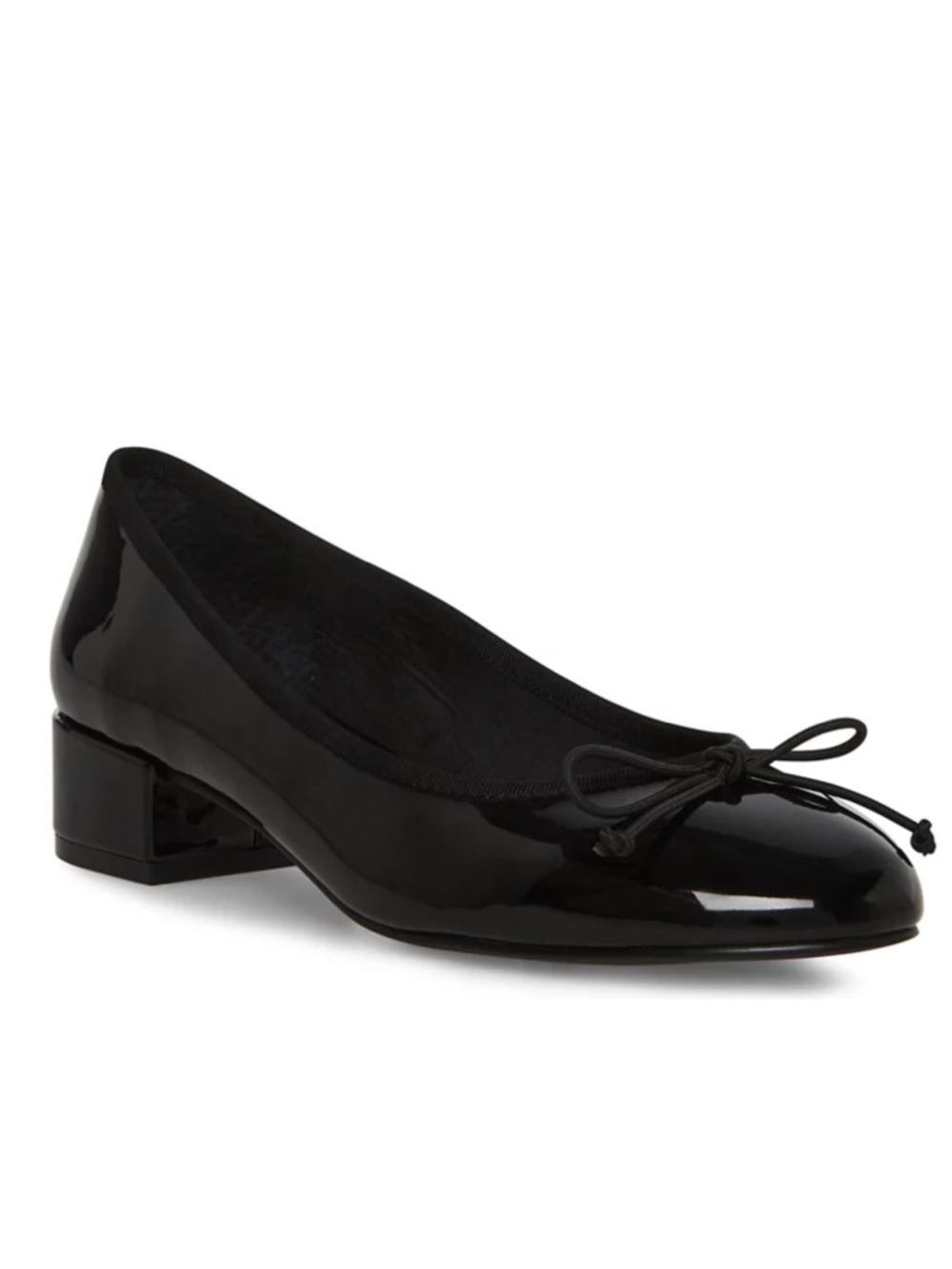 Steve Madden Cherish Ballet Flat Black Patent - Picture 3 of 7